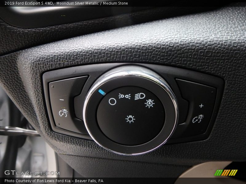 Moondust Silver Metallic / Medium Stone 2019 Ford EcoSport S 4WD