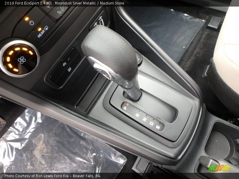 Moondust Silver Metallic / Medium Stone 2019 Ford EcoSport S 4WD