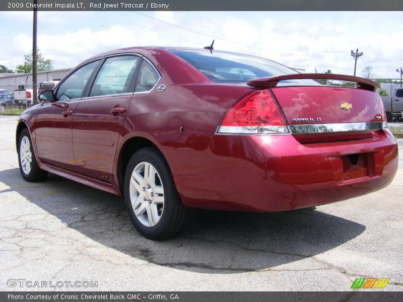 Red Jewel Tintcoat / Ebony 2009 Chevrolet Impala LT