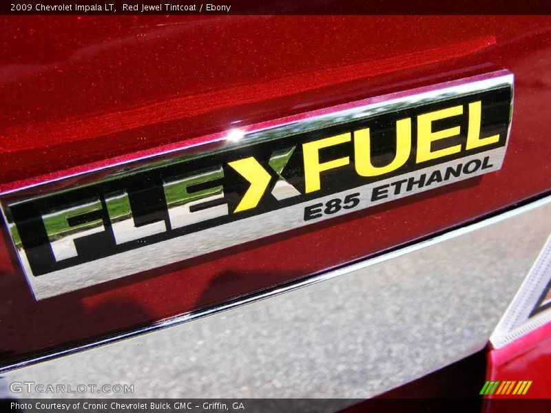 Red Jewel Tintcoat / Ebony 2009 Chevrolet Impala LT