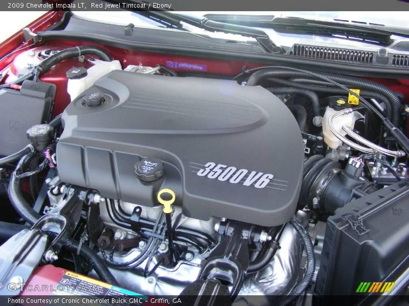 Red Jewel Tintcoat / Ebony 2009 Chevrolet Impala LT