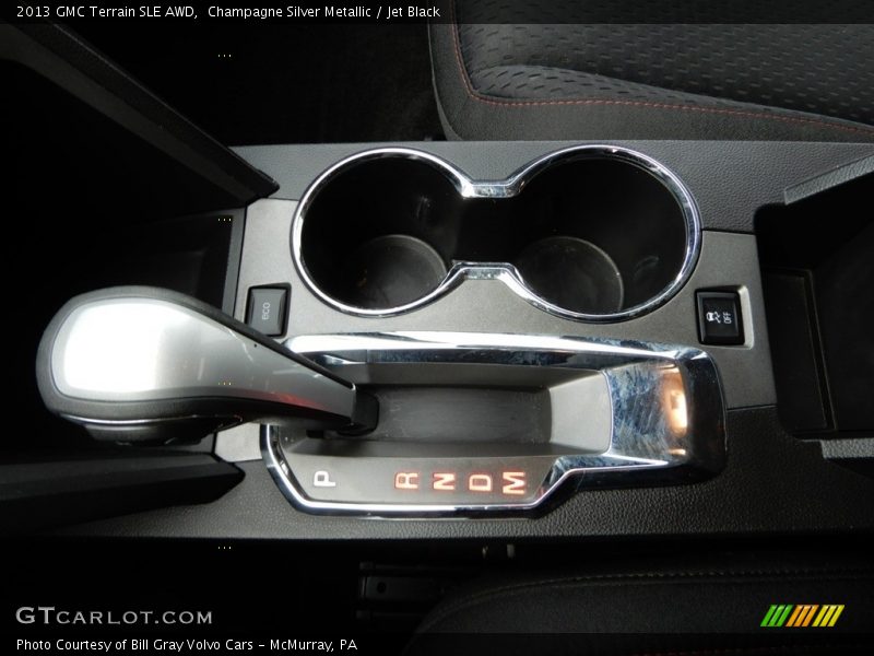 Champagne Silver Metallic / Jet Black 2013 GMC Terrain SLE AWD