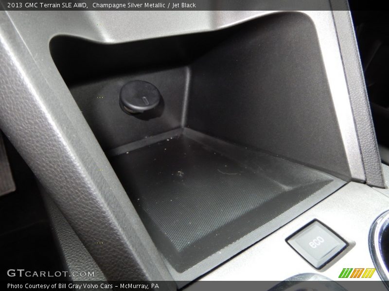 Champagne Silver Metallic / Jet Black 2013 GMC Terrain SLE AWD