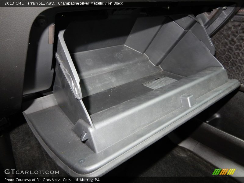 Champagne Silver Metallic / Jet Black 2013 GMC Terrain SLE AWD