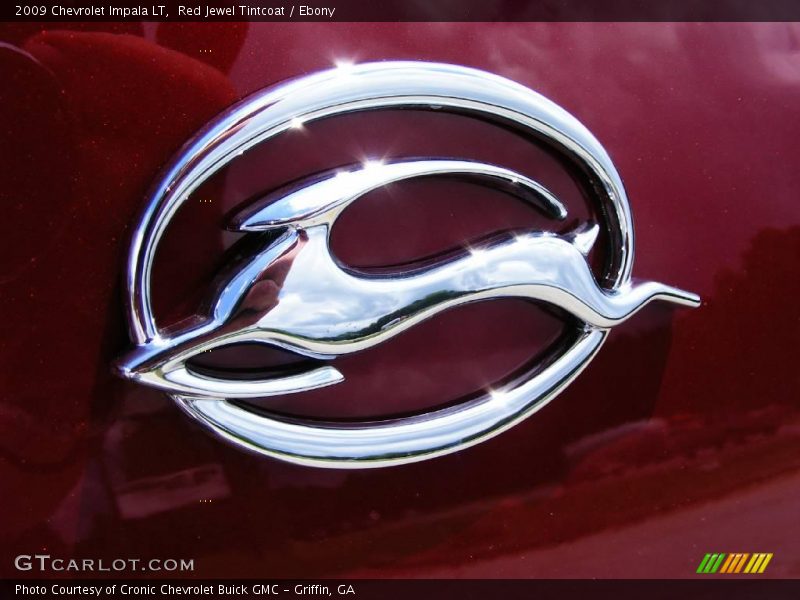 Red Jewel Tintcoat / Ebony 2009 Chevrolet Impala LT