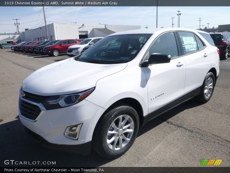Summit White / Medium Ash Gray 2019 Chevrolet Equinox LS AWD