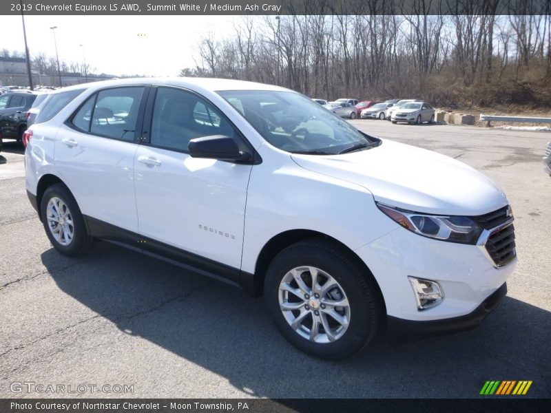 Summit White / Medium Ash Gray 2019 Chevrolet Equinox LS AWD