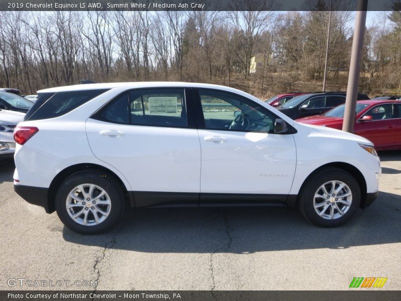 Summit White / Medium Ash Gray 2019 Chevrolet Equinox LS AWD