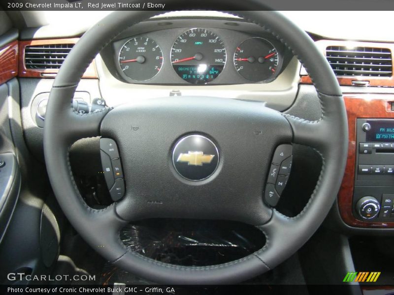 Red Jewel Tintcoat / Ebony 2009 Chevrolet Impala LT