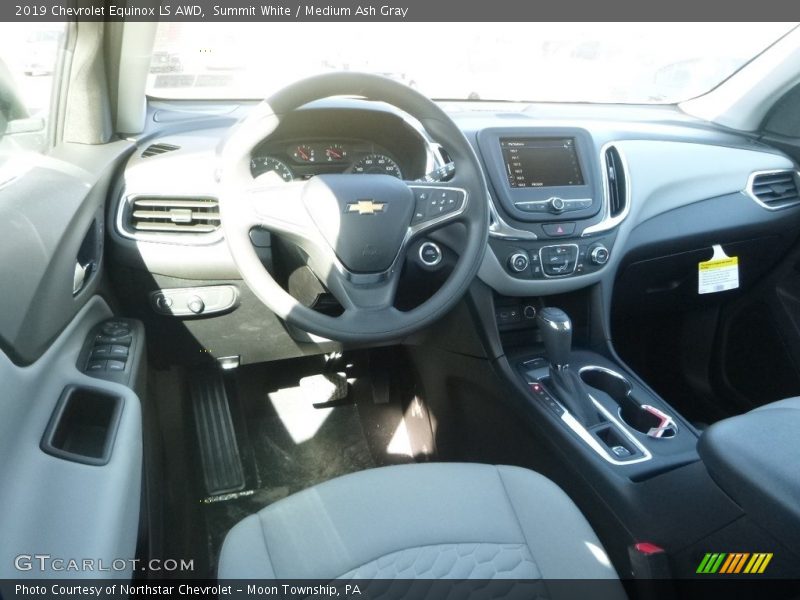 Summit White / Medium Ash Gray 2019 Chevrolet Equinox LS AWD