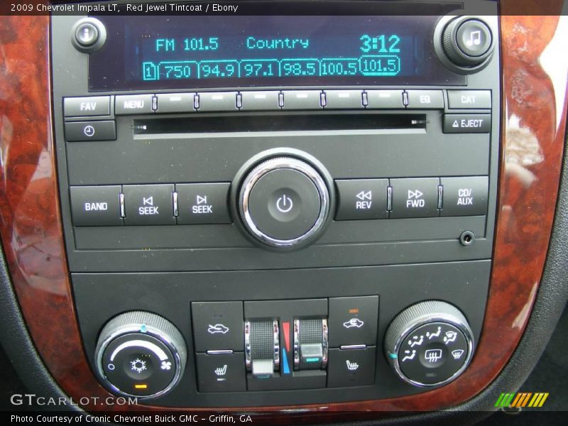 Red Jewel Tintcoat / Ebony 2009 Chevrolet Impala LT