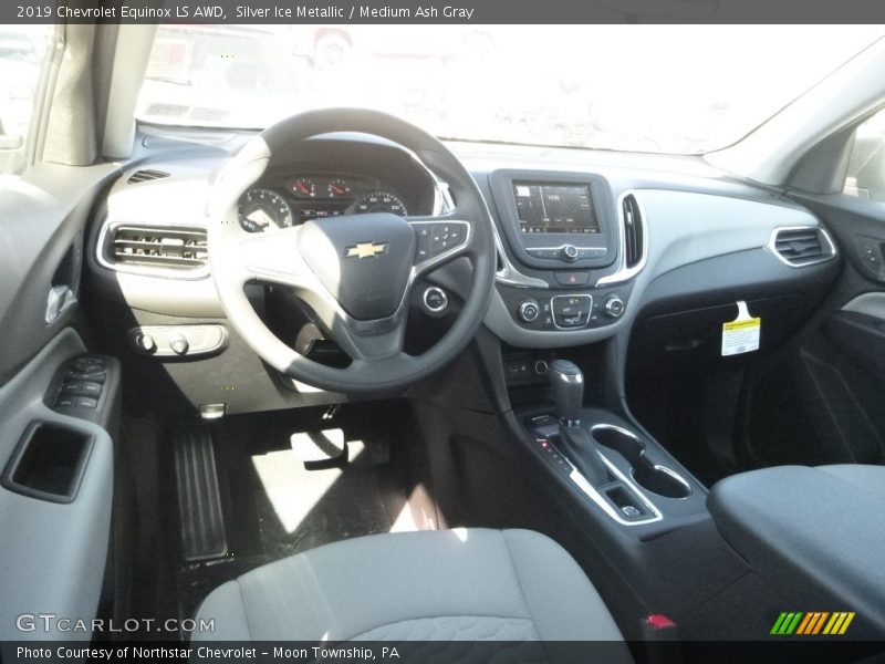 Silver Ice Metallic / Medium Ash Gray 2019 Chevrolet Equinox LS AWD