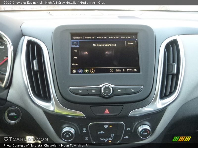Nightfall Gray Metallic / Medium Ash Gray 2019 Chevrolet Equinox LS