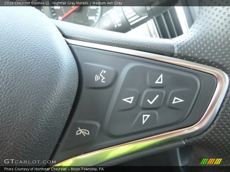 Nightfall Gray Metallic / Medium Ash Gray 2019 Chevrolet Equinox LS