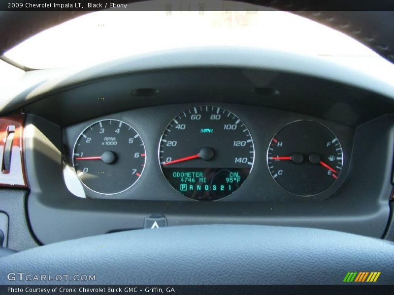 Black / Ebony 2009 Chevrolet Impala LT