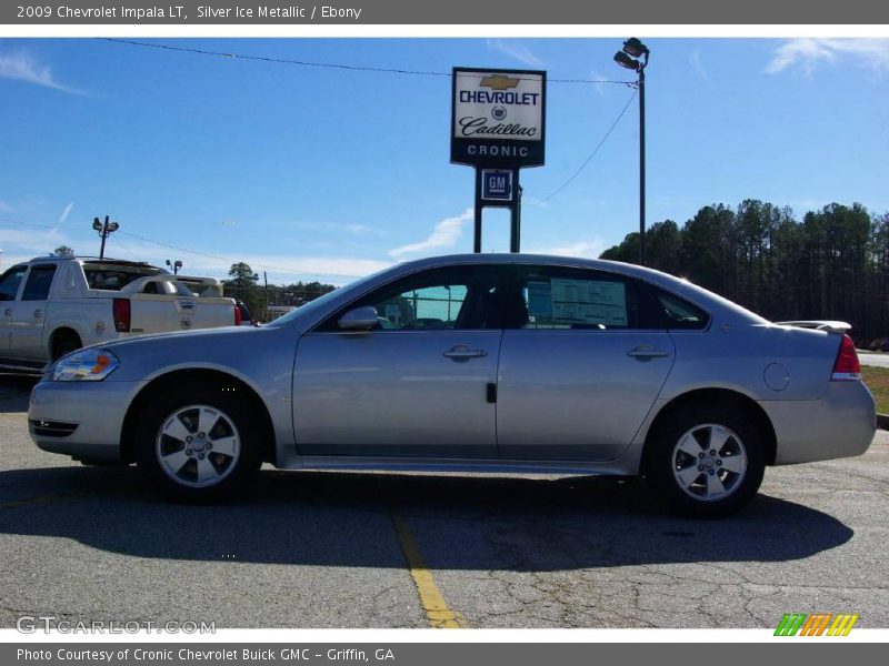 Silver Ice Metallic / Ebony 2009 Chevrolet Impala LT