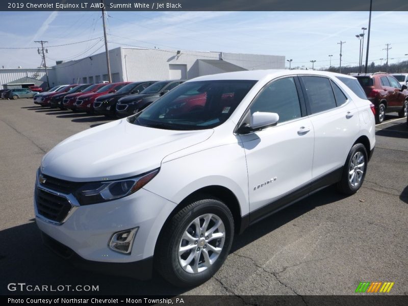 Summit White / Jet Black 2019 Chevrolet Equinox LT AWD