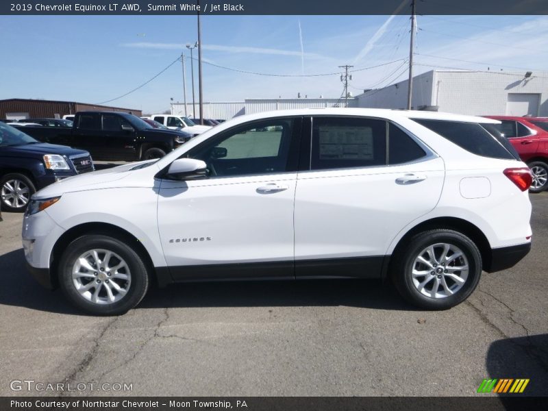 Summit White / Jet Black 2019 Chevrolet Equinox LT AWD