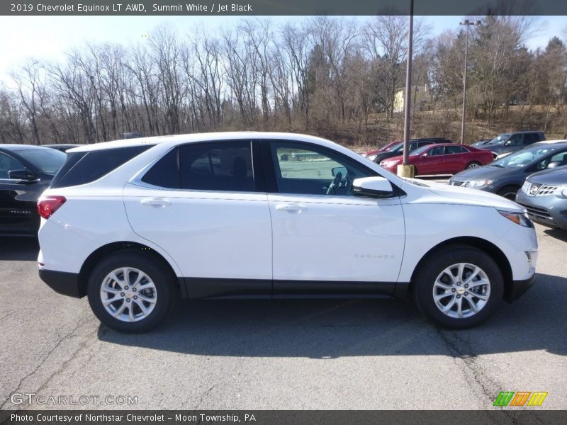 Summit White / Jet Black 2019 Chevrolet Equinox LT AWD