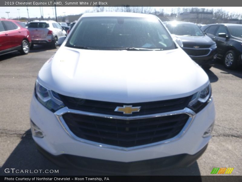 Summit White / Jet Black 2019 Chevrolet Equinox LT AWD