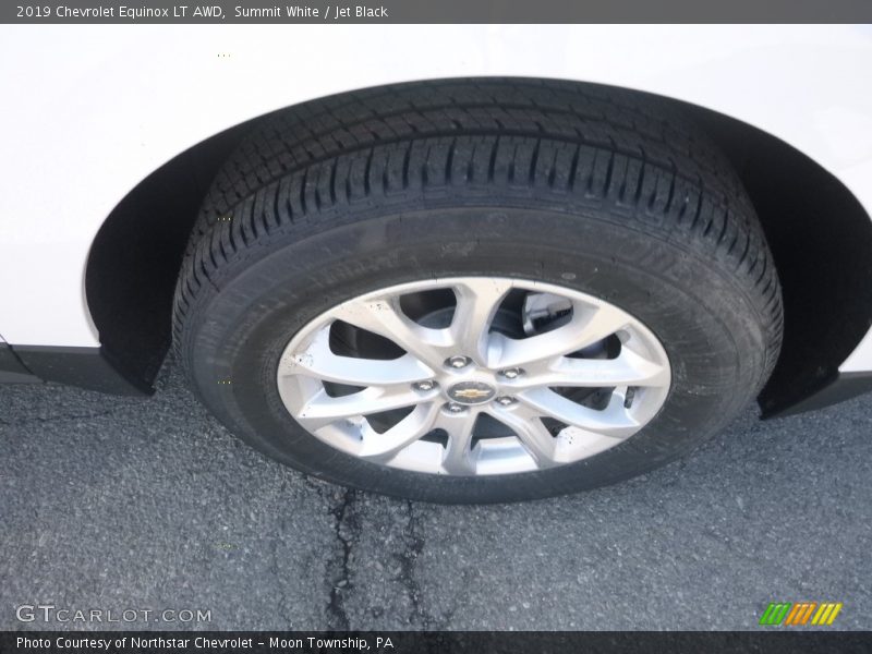 Summit White / Jet Black 2019 Chevrolet Equinox LT AWD