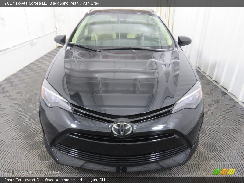 Black Sand Pearl / Ash Gray 2017 Toyota Corolla LE