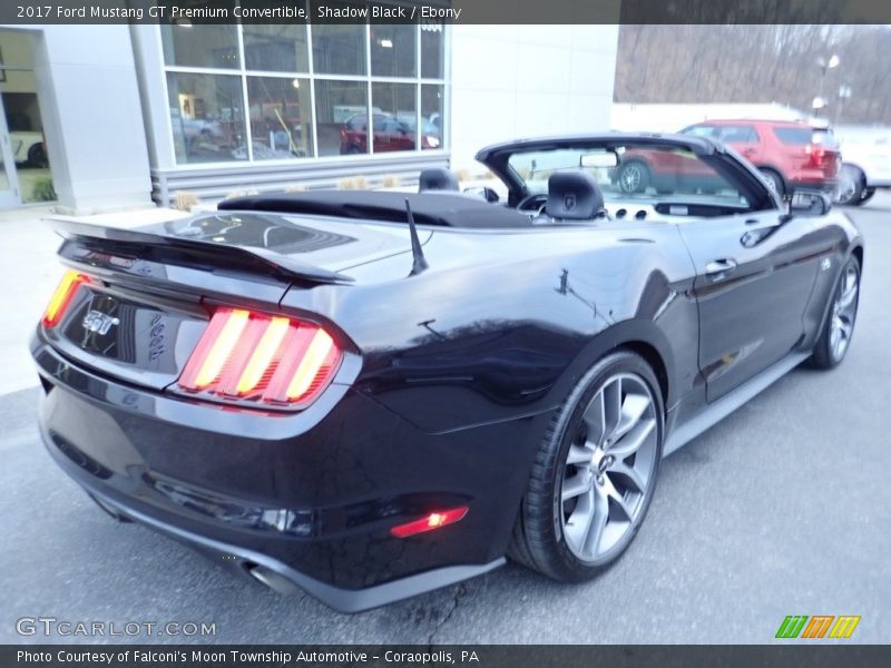 Shadow Black / Ebony 2017 Ford Mustang GT Premium Convertible