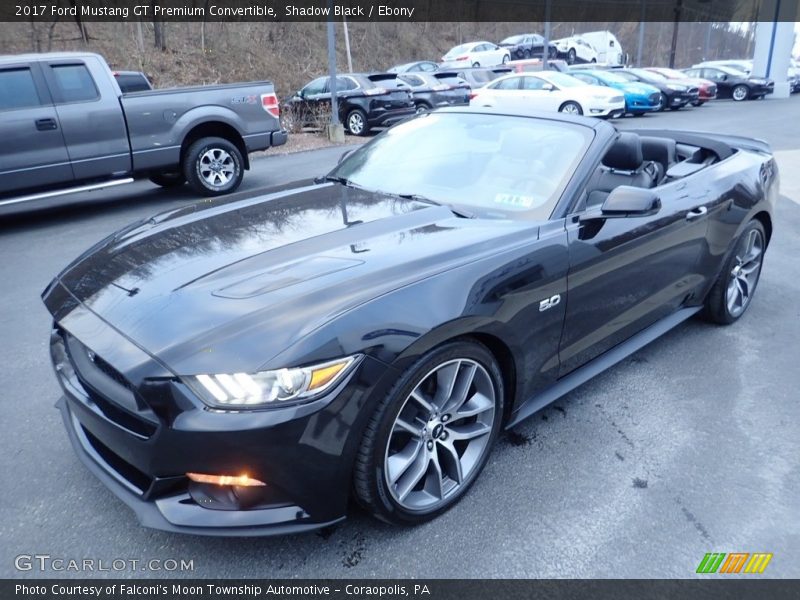 Shadow Black / Ebony 2017 Ford Mustang GT Premium Convertible