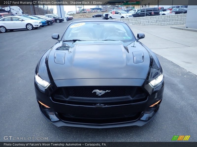Shadow Black / Ebony 2017 Ford Mustang GT Premium Convertible