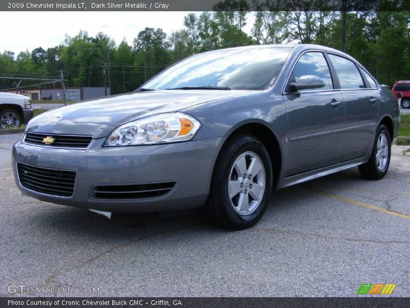 Dark Silver Metallic / Gray 2009 Chevrolet Impala LT