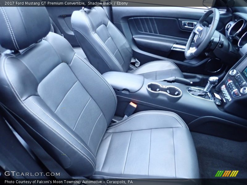 Shadow Black / Ebony 2017 Ford Mustang GT Premium Convertible