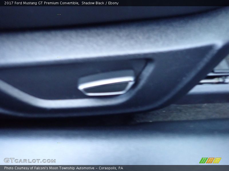 Shadow Black / Ebony 2017 Ford Mustang GT Premium Convertible