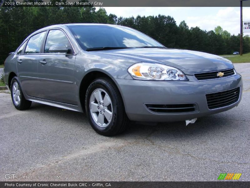 Dark Silver Metallic / Gray 2009 Chevrolet Impala LT