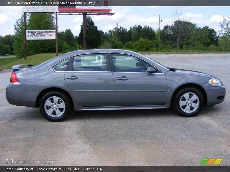 Dark Silver Metallic / Gray 2009 Chevrolet Impala LT