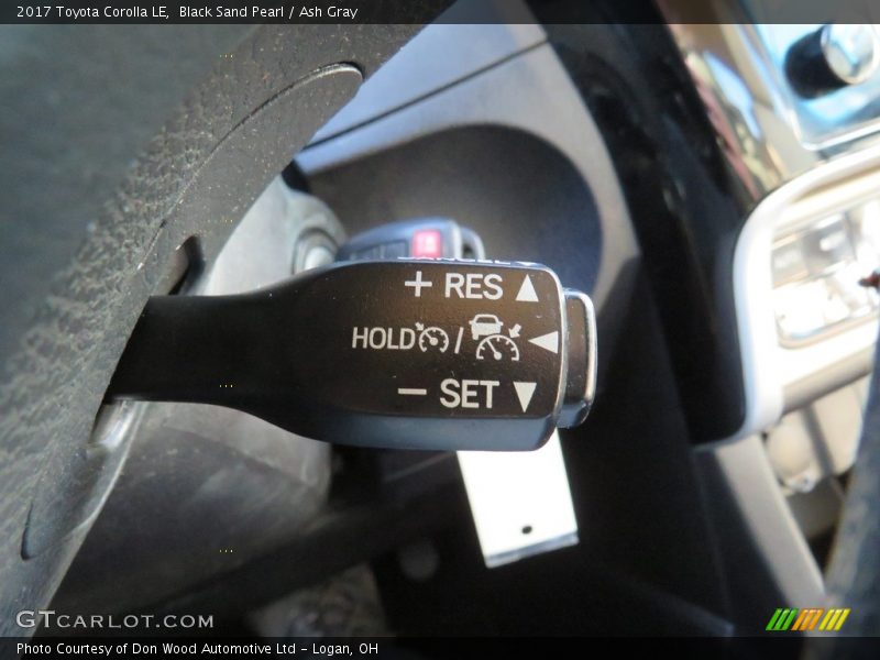 Black Sand Pearl / Ash Gray 2017 Toyota Corolla LE