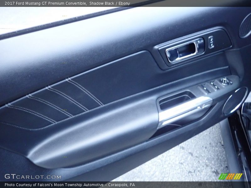 Shadow Black / Ebony 2017 Ford Mustang GT Premium Convertible