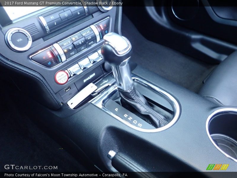 Shadow Black / Ebony 2017 Ford Mustang GT Premium Convertible