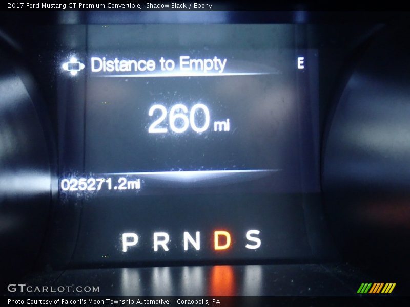 Shadow Black / Ebony 2017 Ford Mustang GT Premium Convertible