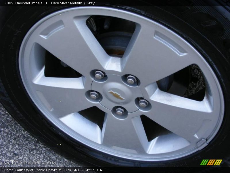 Dark Silver Metallic / Gray 2009 Chevrolet Impala LT