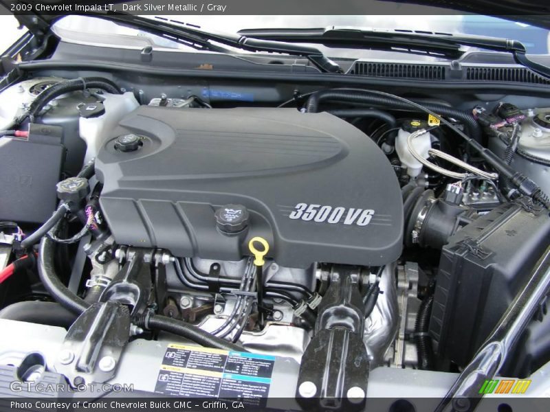 Dark Silver Metallic / Gray 2009 Chevrolet Impala LT