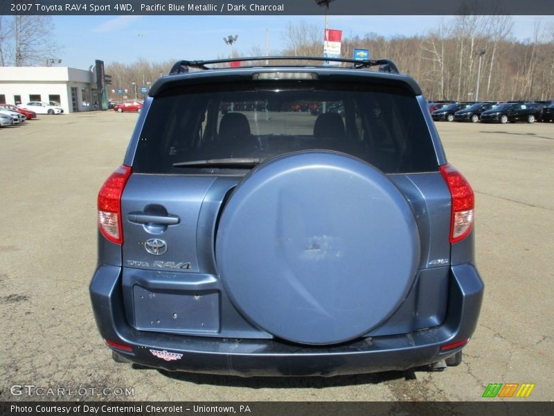 Pacific Blue Metallic / Dark Charcoal 2007 Toyota RAV4 Sport 4WD