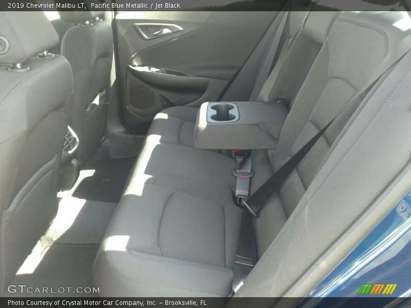 Pacific Blue Metallic / Jet Black 2019 Chevrolet Malibu LT