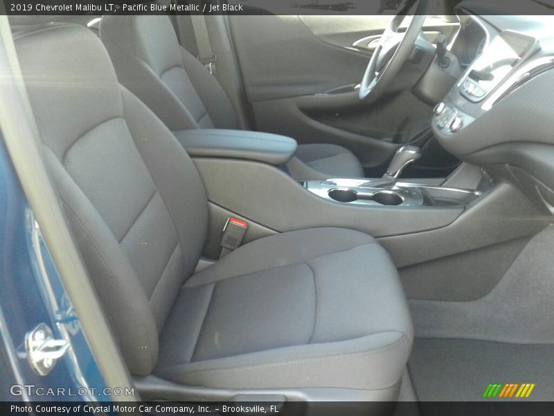 Pacific Blue Metallic / Jet Black 2019 Chevrolet Malibu LT