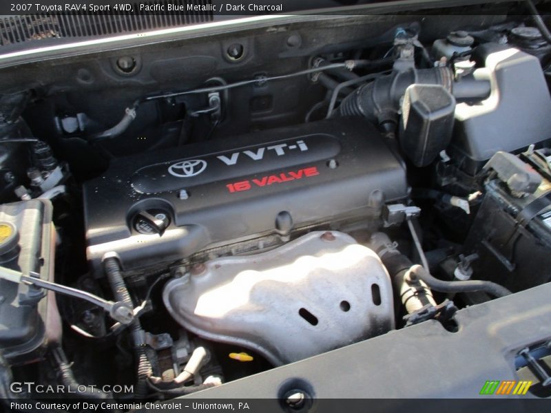 Pacific Blue Metallic / Dark Charcoal 2007 Toyota RAV4 Sport 4WD