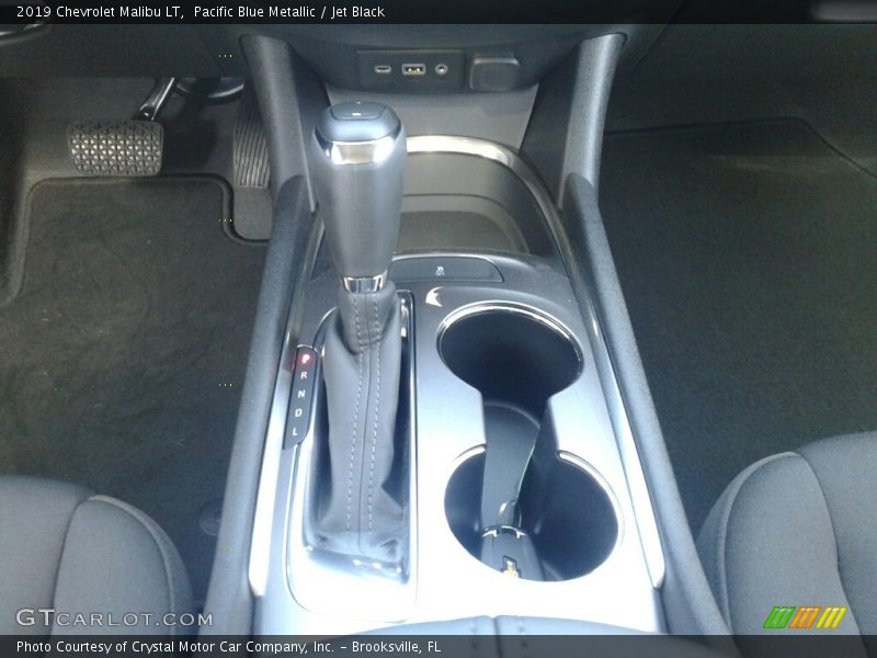 Pacific Blue Metallic / Jet Black 2019 Chevrolet Malibu LT