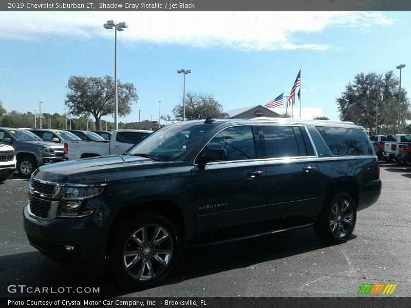 Shadow Gray Metallic / Jet Black 2019 Chevrolet Suburban LT
