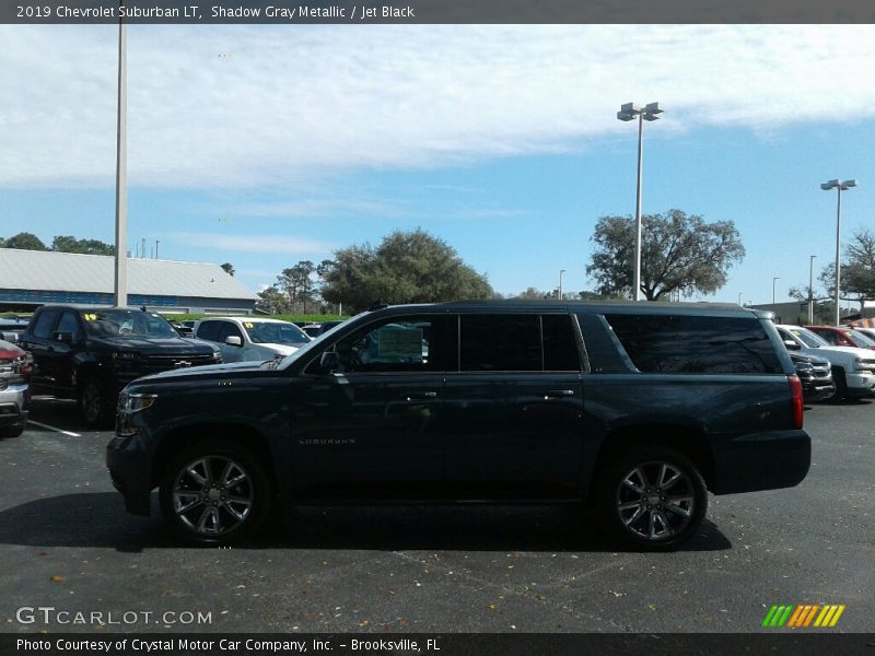 Shadow Gray Metallic / Jet Black 2019 Chevrolet Suburban LT