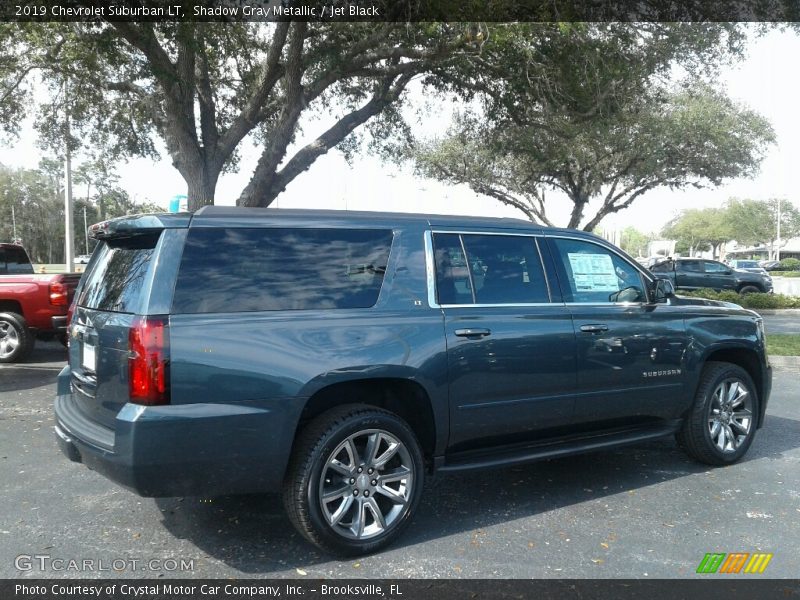 Shadow Gray Metallic / Jet Black 2019 Chevrolet Suburban LT