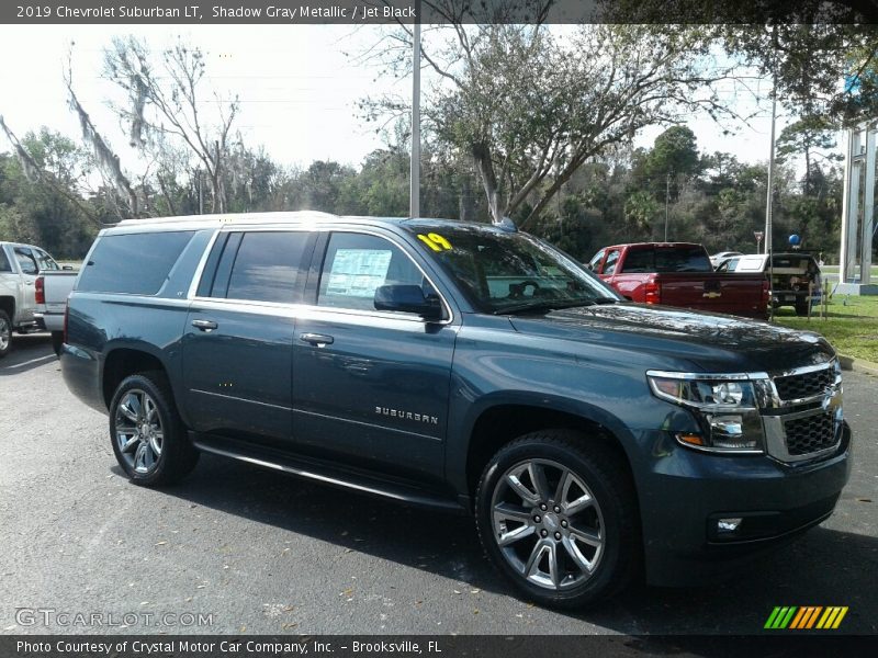 Shadow Gray Metallic / Jet Black 2019 Chevrolet Suburban LT