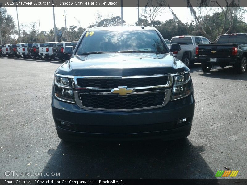 Shadow Gray Metallic / Jet Black 2019 Chevrolet Suburban LT